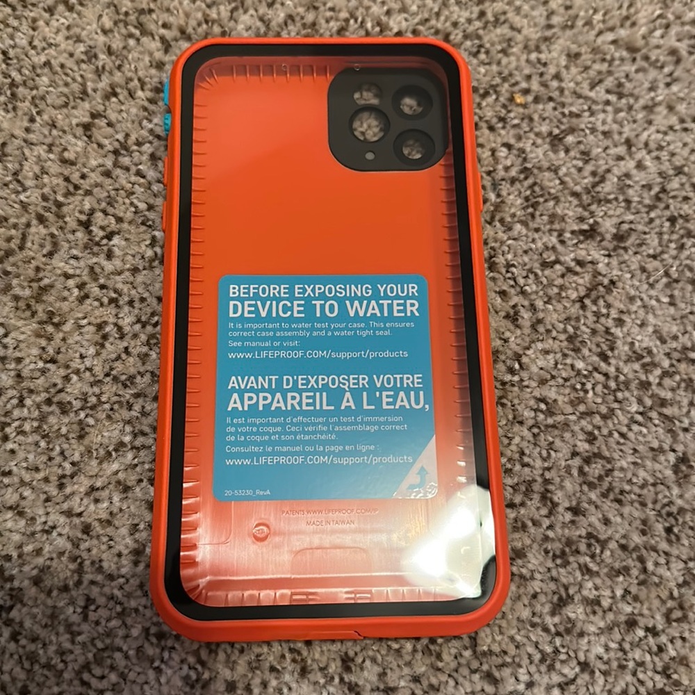 LIFEPROOF iPhone 11 max pro case!